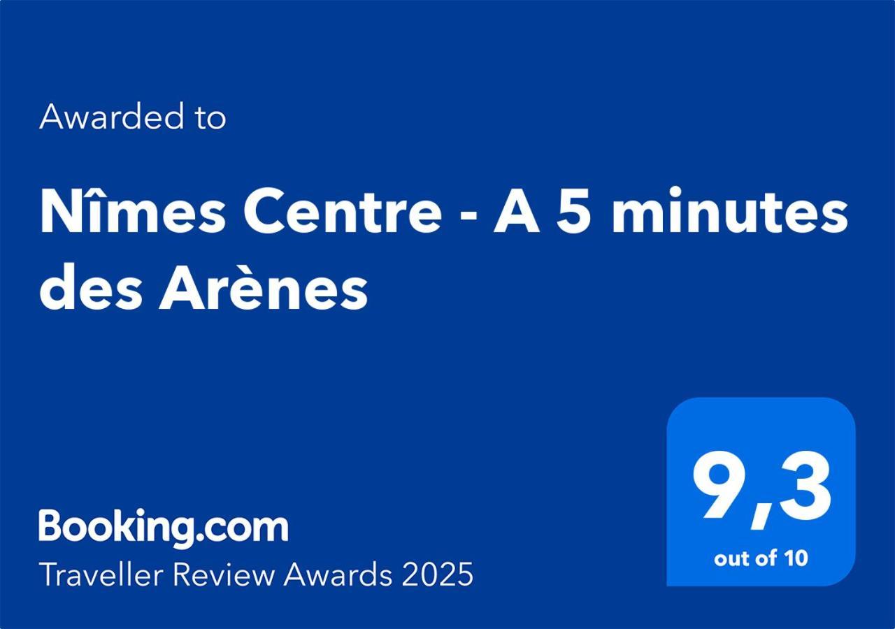شقة Nimes Centre - A 5 Minutes Des Arenes المظهر الخارجي الصورة